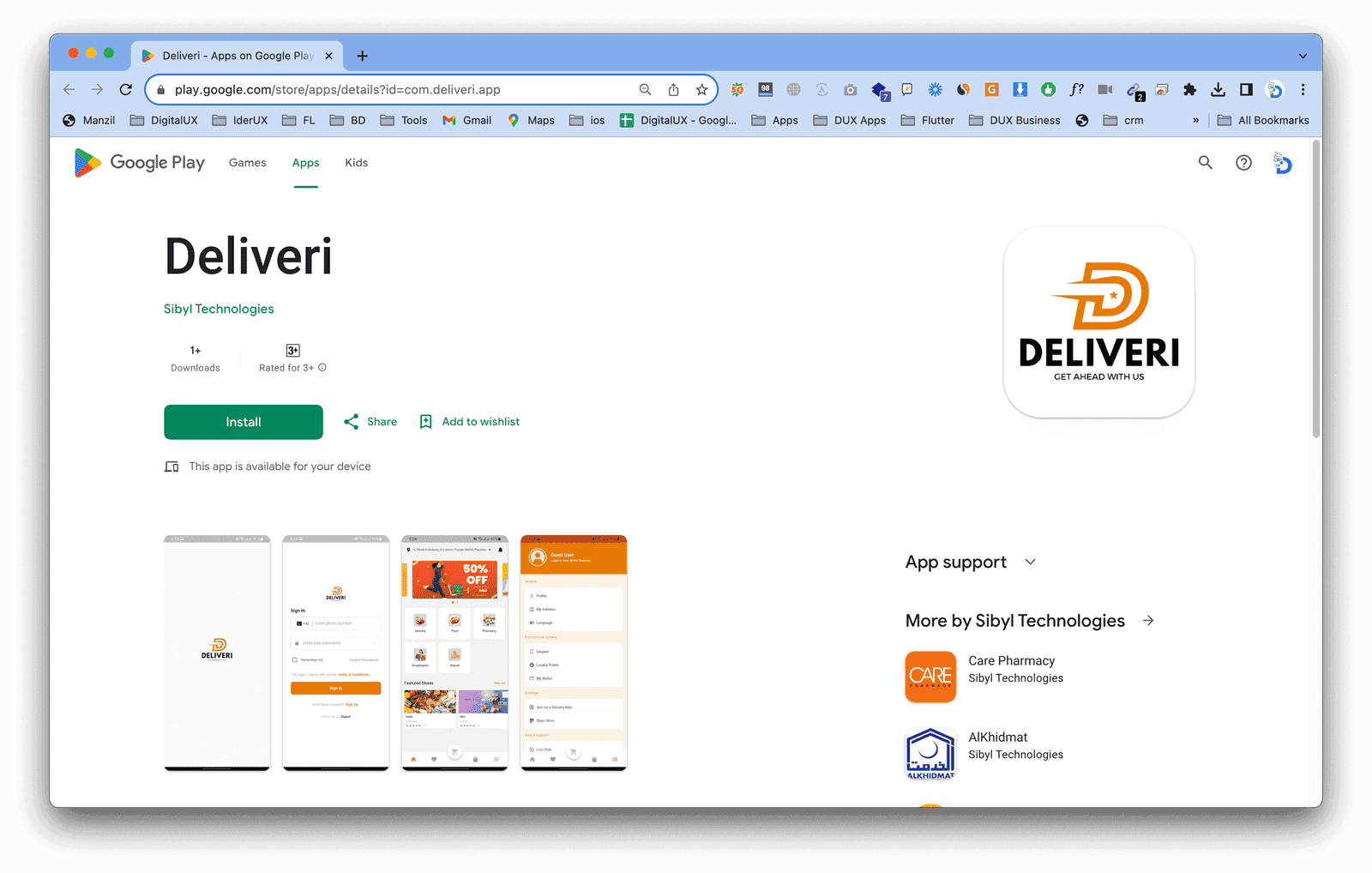 Deliveri mobile App » DevsRank