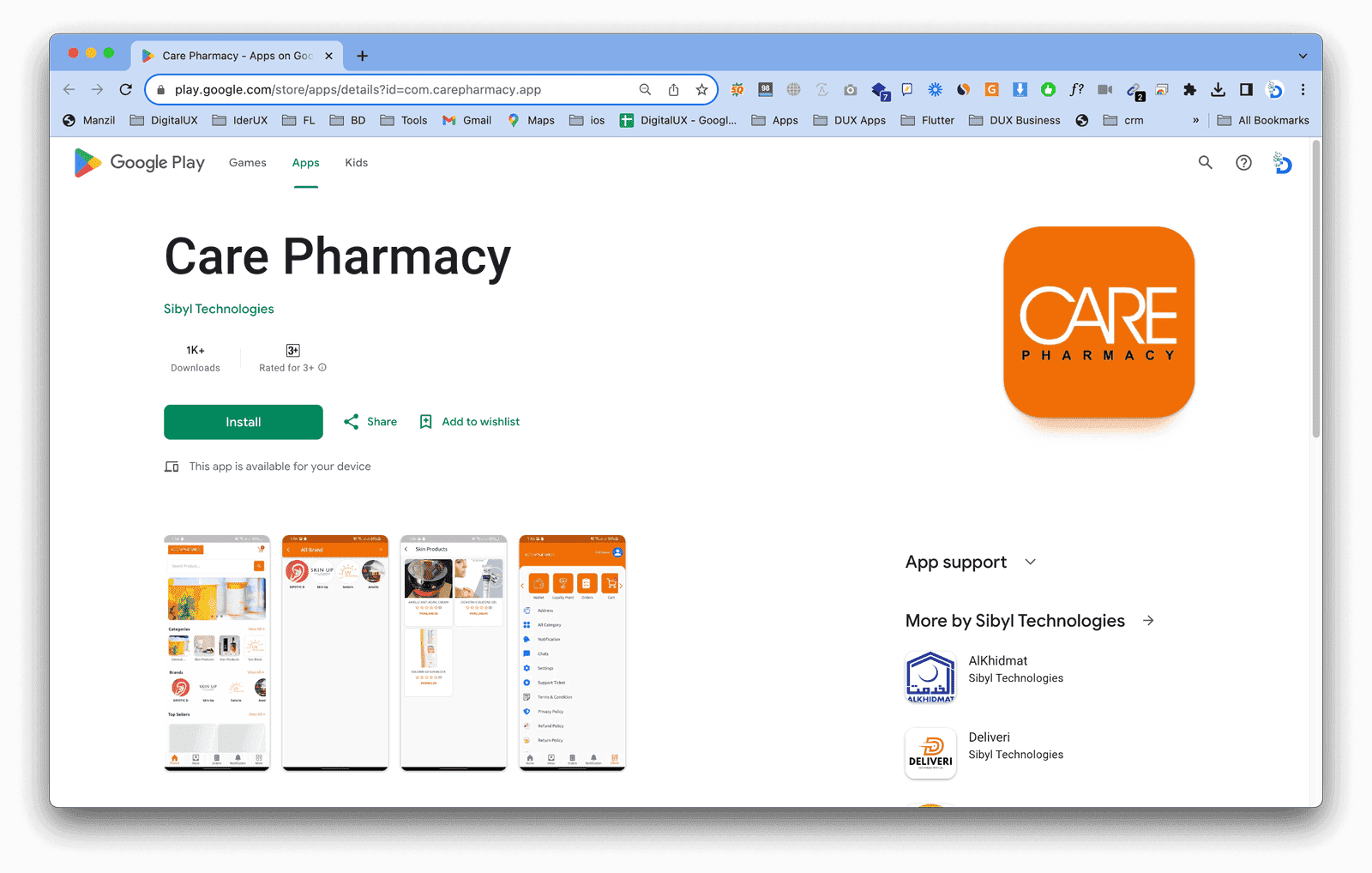 Care Pharmacy Mobile App » DevsRank