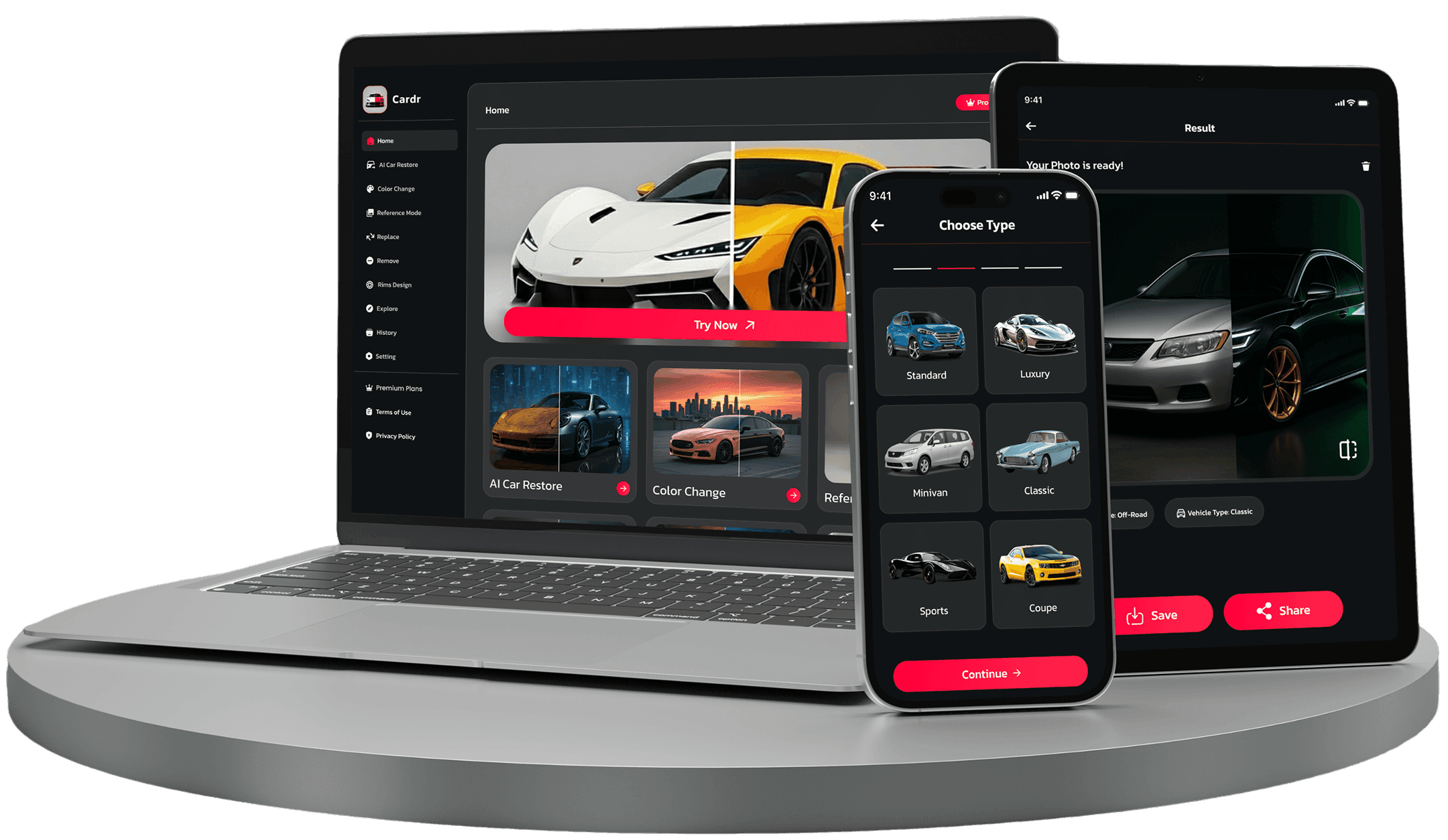 Cardr: Ai Car Designer & Tune