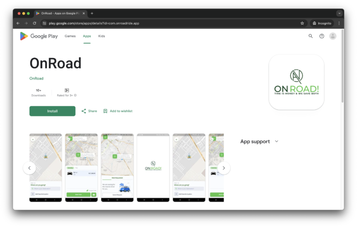 ON Road Mobile App » DevsRank