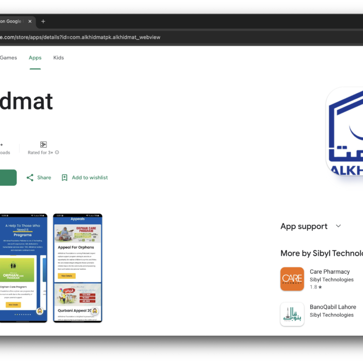 Alkhidmat Mobile App » DevsRank